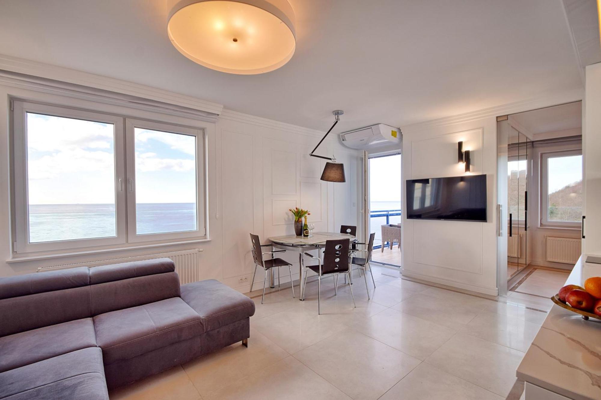 Apartament Perlowy Seaview By Rent Like Home Мендзиздроє Екстер'єр фото
